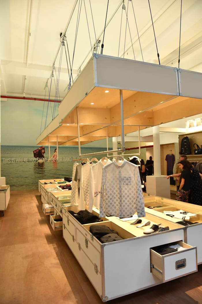 The Band Of Outsiders Soho store at its opening in September 2014. Photo: Theo Wargo/Getty Images for Band of Outsiders