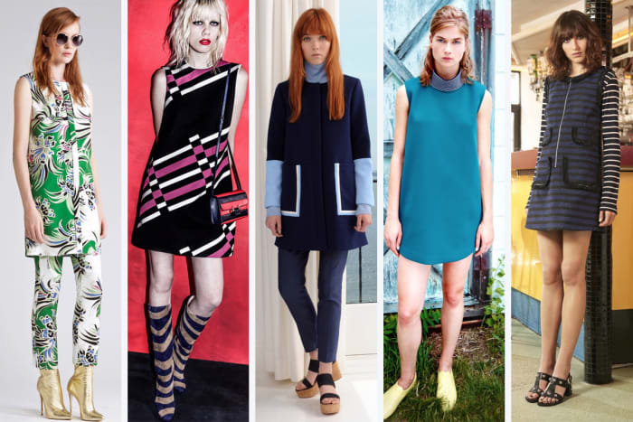 From left to right: Just Cavalli, Lanvin, Lisa Perry, Organic by John Patrick and Sonia by Sonia Rykiel. Photos: Courtesy