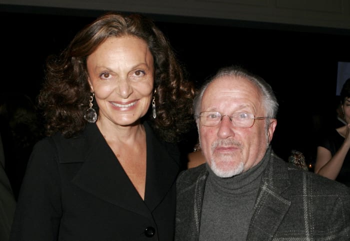 Diane Von Furstenberg and Stan Herman at the FedEx Corp and CFDA celebration of his 16-year CFDA presidency in 2006. Photo: Donna Ward/Getty Images