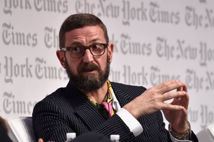 Stefano Pilati at the 'New York Times' International Luxury Conference last year. Photo: Larry Busacca/Getty Images