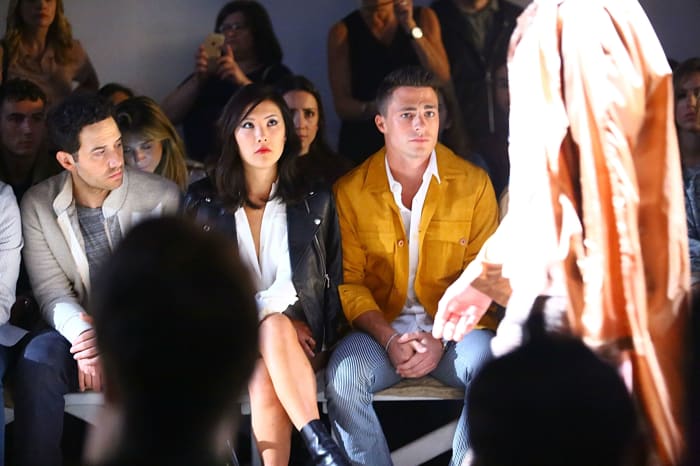 The front row at Billy Reid's recent show at New York Fashion Week: Mens. Photo: Astrid Stawiarz / Getty Images.