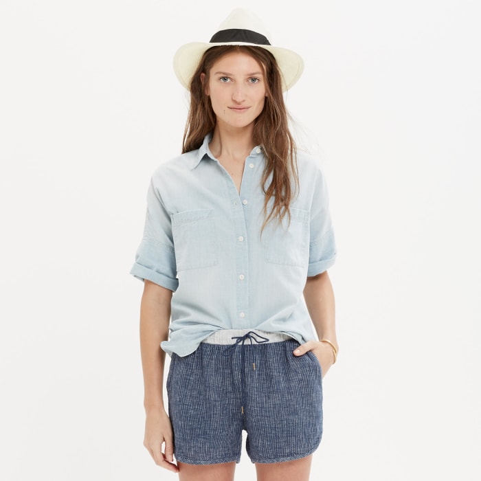 Chambray Courier Shirt, $75, available at Madewell.