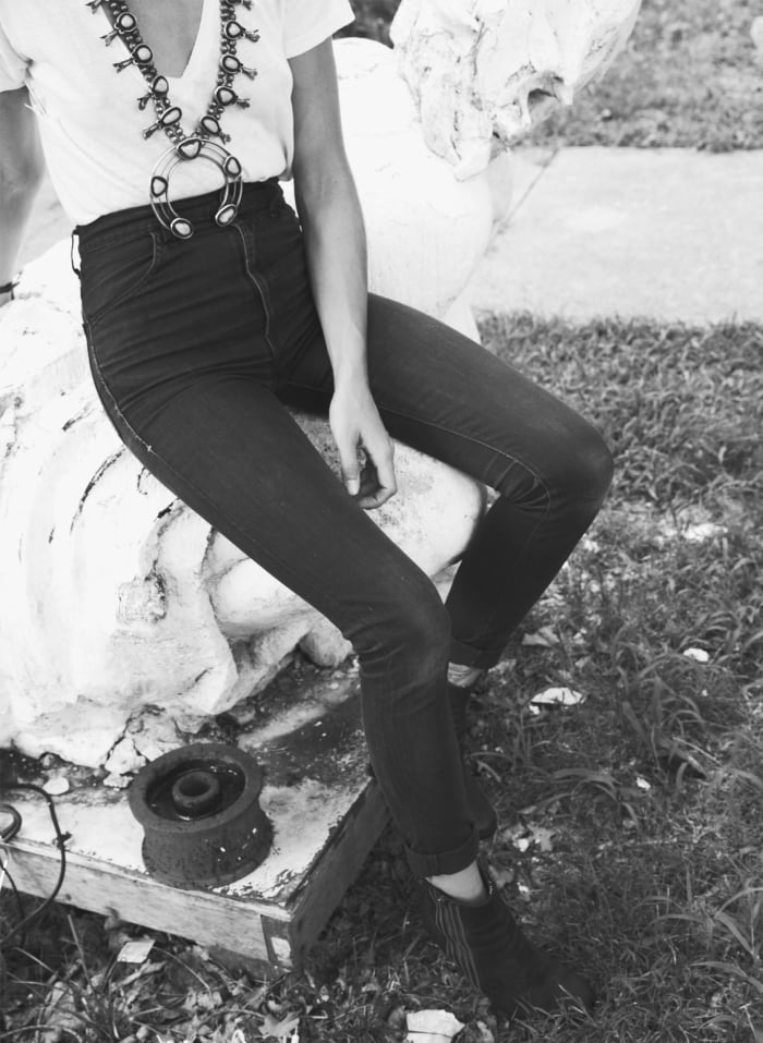 Imogene + Willie's Elizabeth black jean. Photo: Imogene + Willie