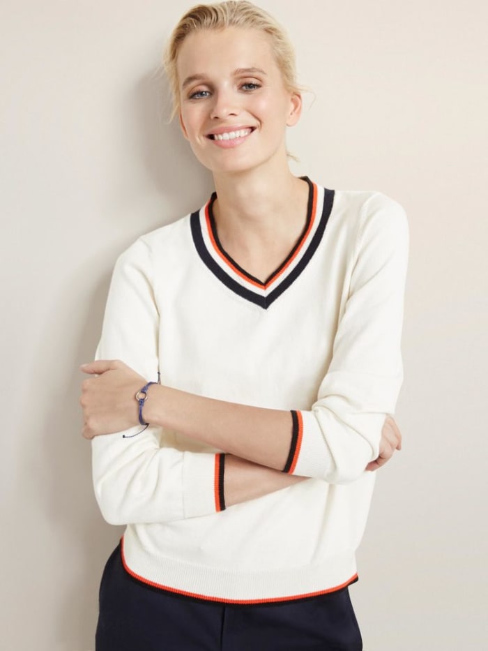 A tennis sweater from ED. Photo: EDbyEllen.com