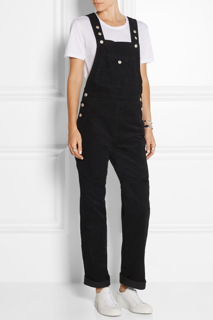 Alexa Chung for AG Jeans cotton-corduroy overalls, $325, available at Net-a-Porter.