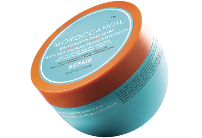 Moroccanoil Restorative Hair Mask, $46-75., available at Moroccanoil.com.