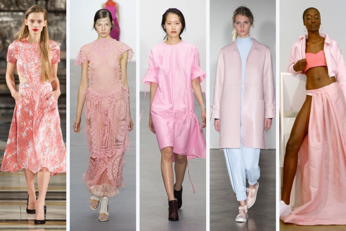 Powder Pink is Popular for Spring - Fashionista