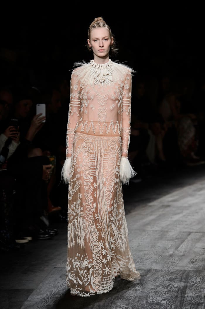 Valentino Crafts a Beautiful Tribute to Tribal Africa on Its Spring ...