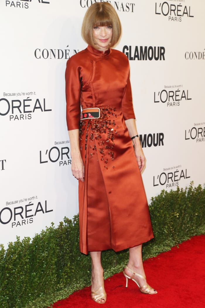Anna Wintour at the 2016 "Glamour" Women of the Year in Los Angeles. Photo: Frederick M. Brown/Getty Images