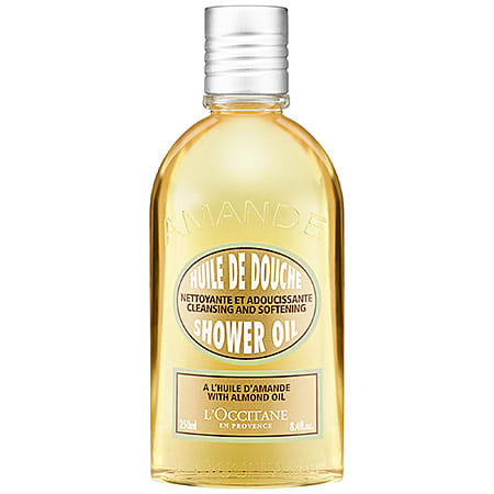 L'Occitane Cleansing and Shower Oil With Almond Oil, $25, available at Sephora.