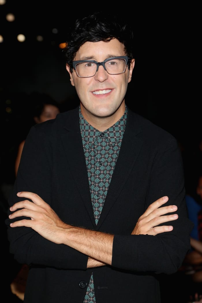 Andrew Bevan during spring 2016 New York Fashion Week. Photo: Monica Schipper/Getty Images for NYFW: The Shows