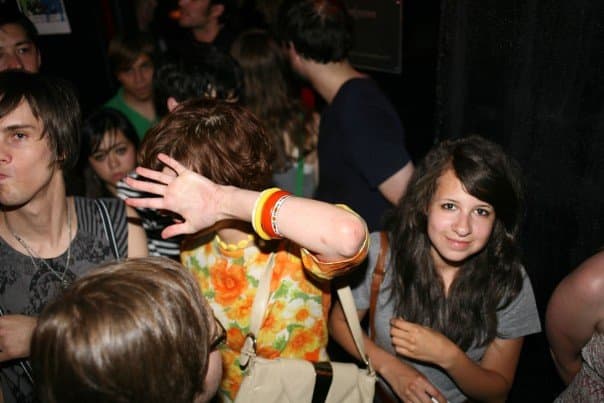 The coolest I'll ever be: wearing American Apparel on The Cobrasnake in 2007. Photo: Mark Hunter/The Cobrasnake