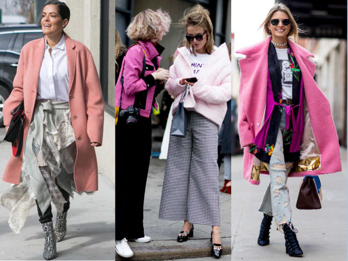 Gucci and Pink Were Street Style Favorites on Day 5 of New York Fashion ...