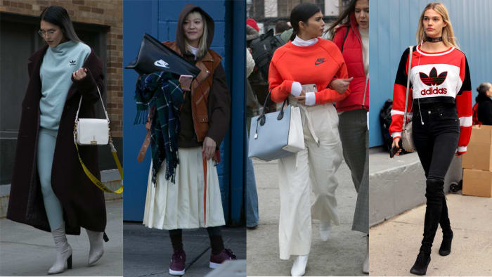 Shiny Pants and Coats Were All Over Day 7 of New York Fashion Week ...