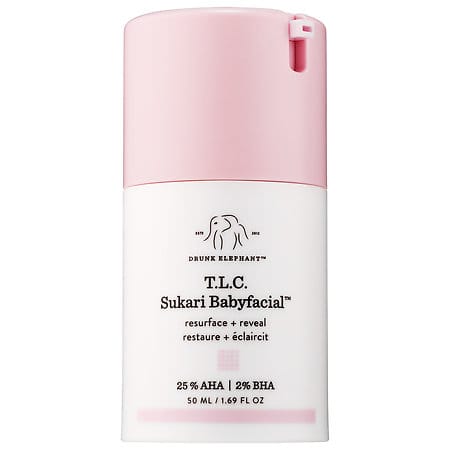 Drunk Elephant T.L.C. Sukari Babyfacial, $80, available at Sephora.com.