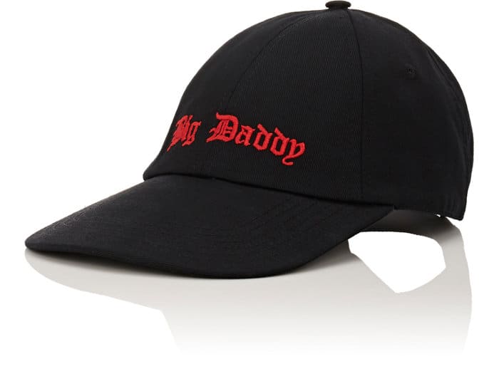 Vetements "Big Daddy" cotton twill baseball hat, surprisingly sold out at Barneys New York.