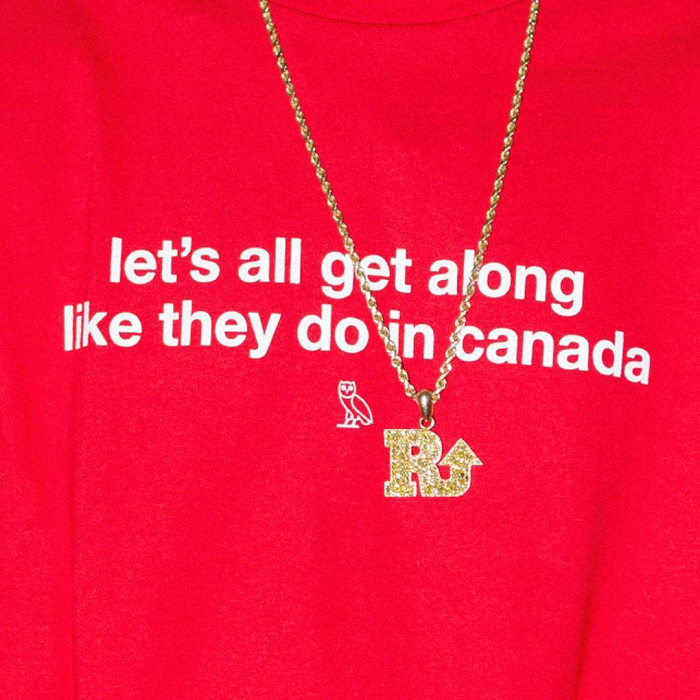 A piece from Drake's October's Very Own Fall 2016 merchadise. Photo: @welcomeovo/Instagram