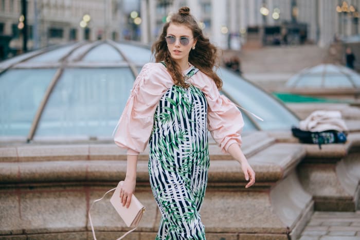 On the street in Moscow at Mercedes-Benz Fashion Week Russia. Photo: Mercedes-Benz Fashion Week Russia
