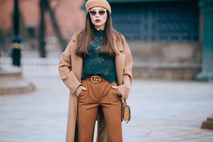 On the street in Moscow at Mercedes-Benz Fashion Week Russia. Photo: Mercedes-Benz Fashion Week Russia