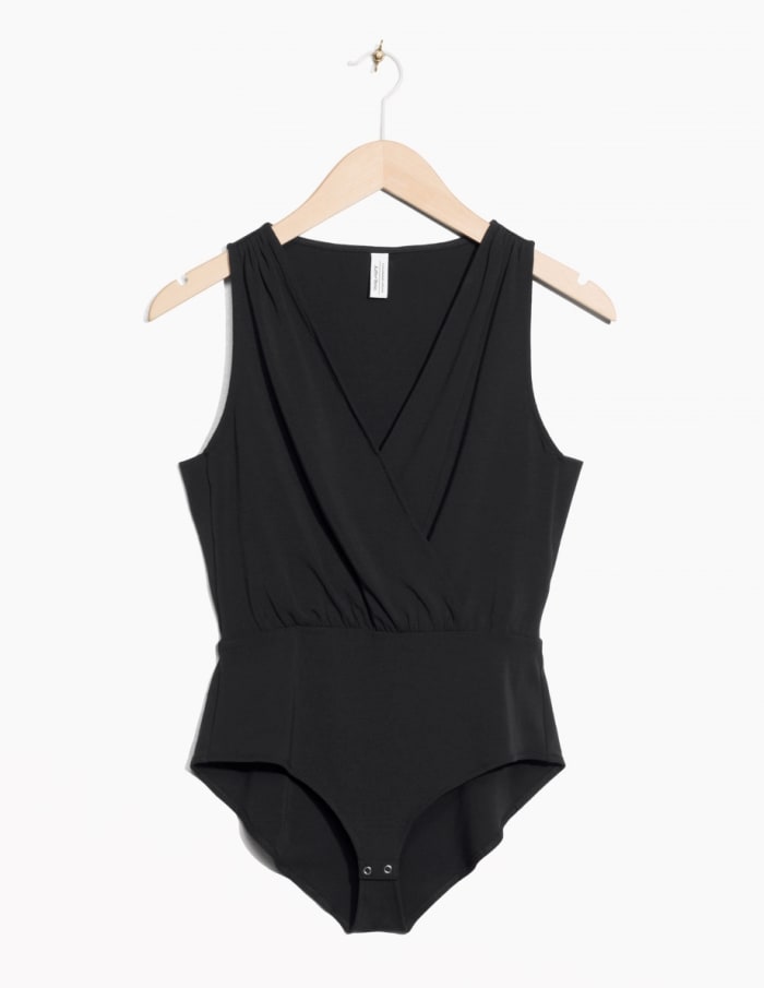 Plunging Wrap Bodysuit, $55, available at & Other Stories