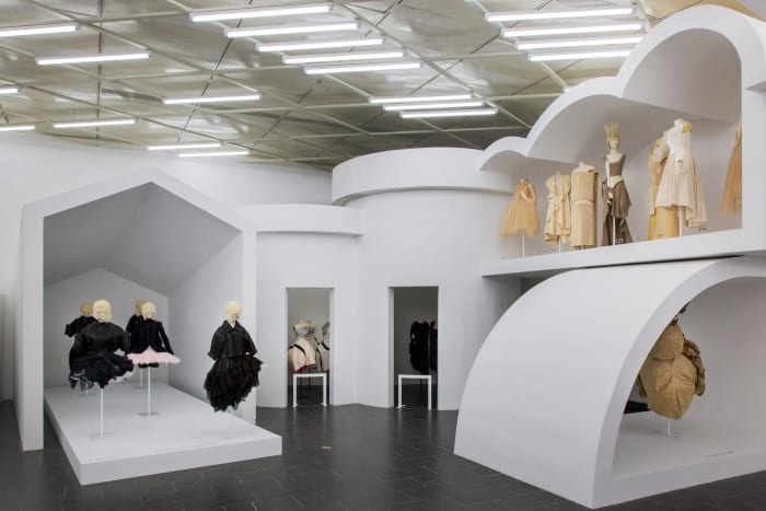 A view of "Rei Kawakubo/Comme des Garçons: Art of the In-Between." Photo: The Metropolitan Museum of Art