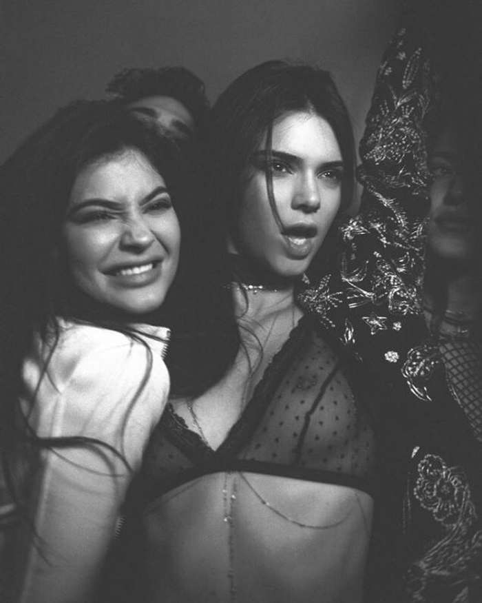 Kendall Jenner's now-famous nipple ring on display, which she first got in 2015. Photo: @kendalljenner/Instagram