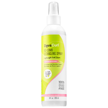 DevaCurl No-Comb Detangling Spray, $20, available at Sephora.