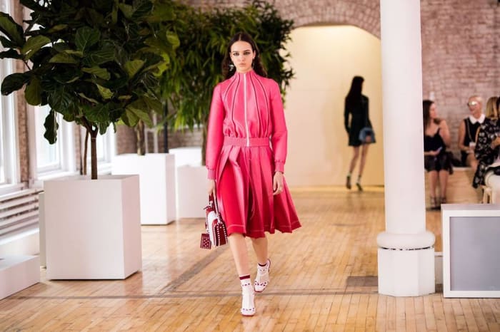 A look from the Valentino Resort 2018 collection. Photo: @maisonvalentino/Instagram