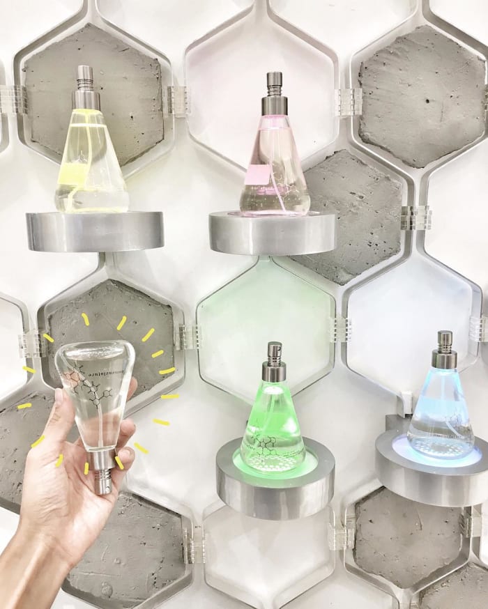 Nomenclature fragrances. Photo: @nati.ko/Instagram