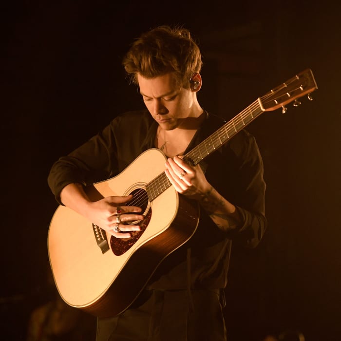 Harry Styles performs at the iHeartRadio Album Release Party on May 8, 2017 in New York City. Photo: Dimitrios Kambouris/Getty Images