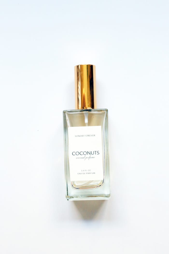 Sunday Forever Coconuts Eau de Parfum, $160, available at Sunday Forever.