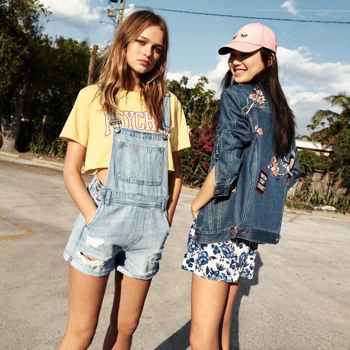 Looks from H&M's summer collection. Photo: @hm/Instagram