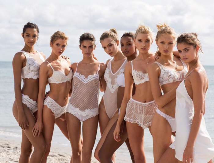 Gang's all here. Photo: @victoriassecret/Instagram
