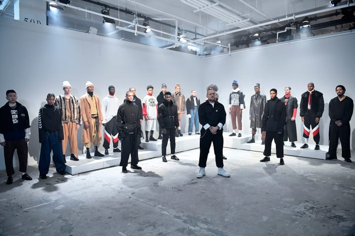 Willy Chavarria at his Fall 2017 show during New York Fashion Week: Men's in February. Photo: Imaxtree