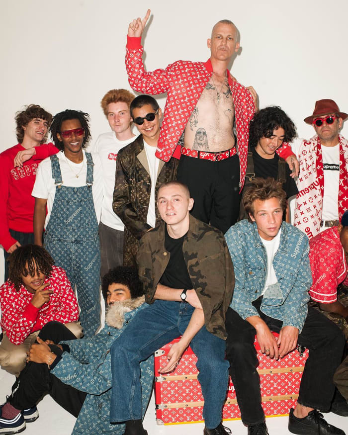 Supreme x Louis Vuitton. Photo: @supremenewyork/Instagram