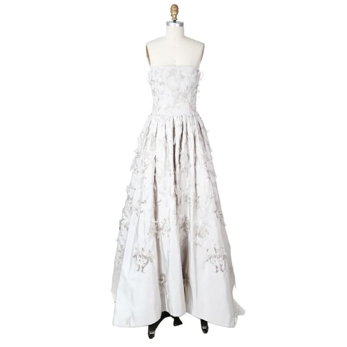 An Oscar De La Renta gown from Decades. Photo: Courtesy