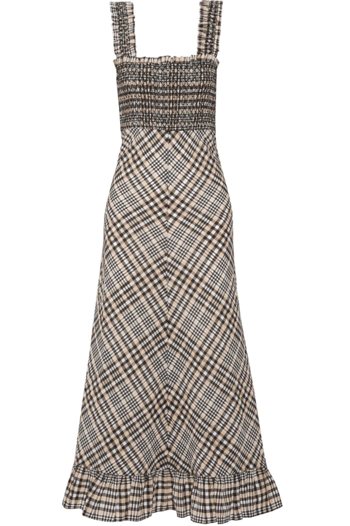 The Checked Maxi Dress Maura Wants to Make Her Feel Like a Danish Cool ...