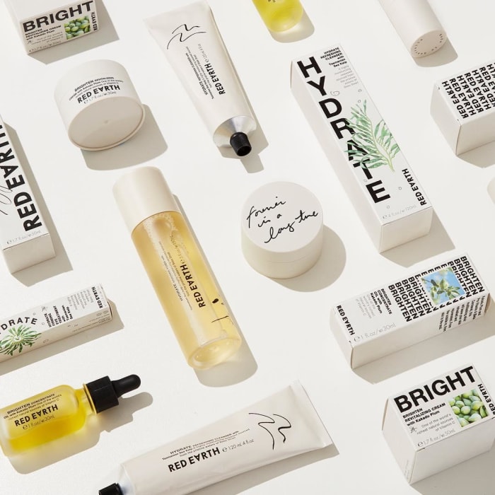 Red Earth beauty products. Photo: @redearth_beauty/Instagram.