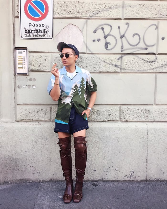 Bryanboy in Paris. Photo: @bryanboy/Instagram