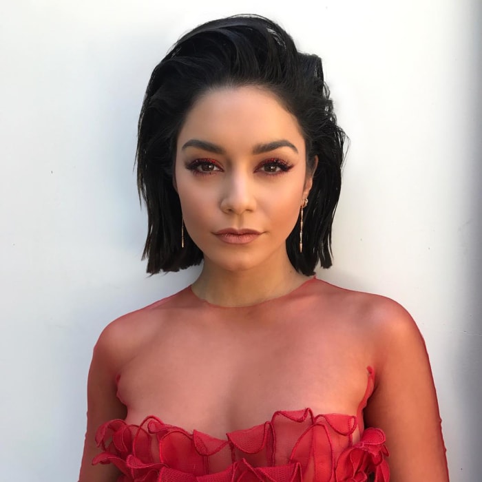Vanessa Hudgens. Photo: @chadwoodhair/Instagram