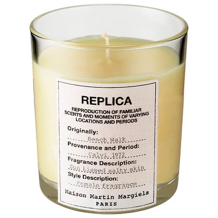 Maison Margiela Replica Beach Walk Scented Candle, $60, available at Sephora.