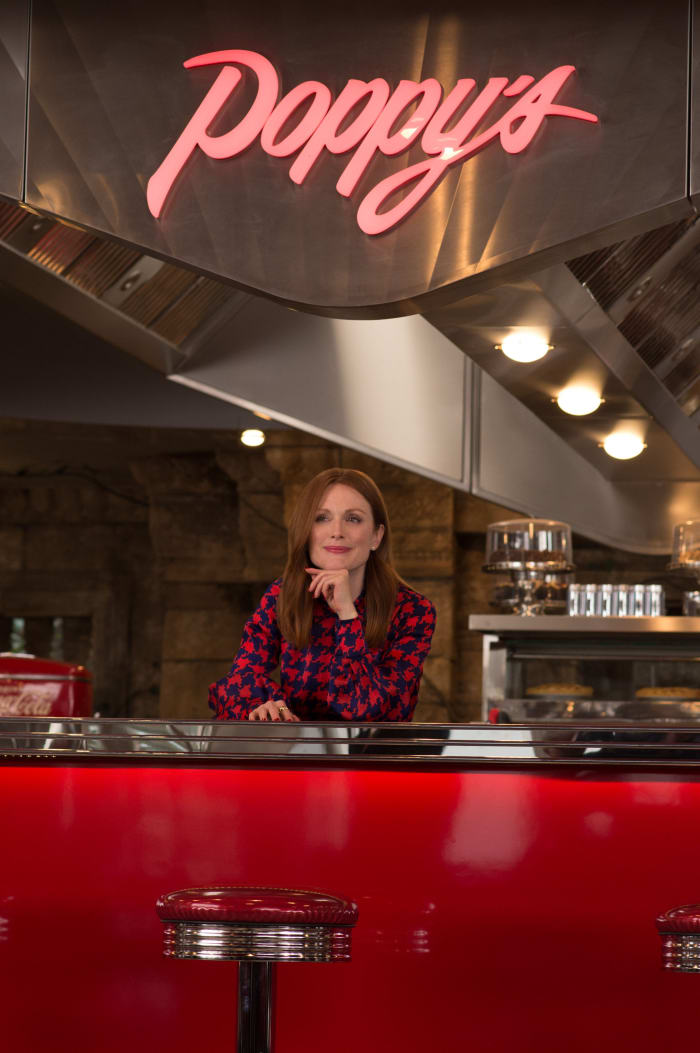 Poppy (Julianne Moore) in 'Kingsman: The Golden Circle." Photo: Alex Bailey/2017 Twentieth Century Fox Film Corporation