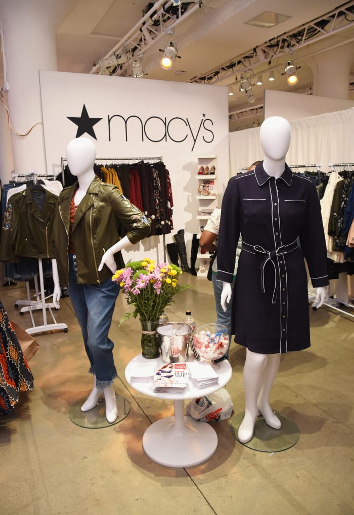 Macy's plus-size pop-up at the 3rd annual theCURVYcon presented by Dia&co. Photo: Bryan Bedder/Getty Images