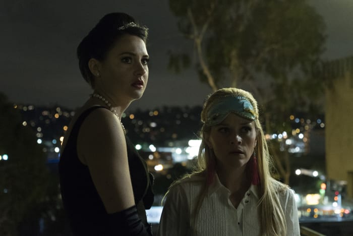 Jane (Shailene Woodley) and Madeline (Reese Witherspoon). Photo: Hilary Bronwyn Gayle/courtesy of HBO