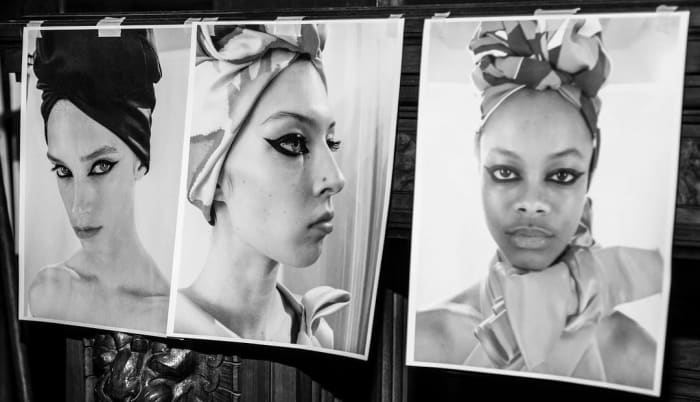 The beauty look from the Spring 2018 Marc Jacobs show. Photo: @marcbeauty/Instagram