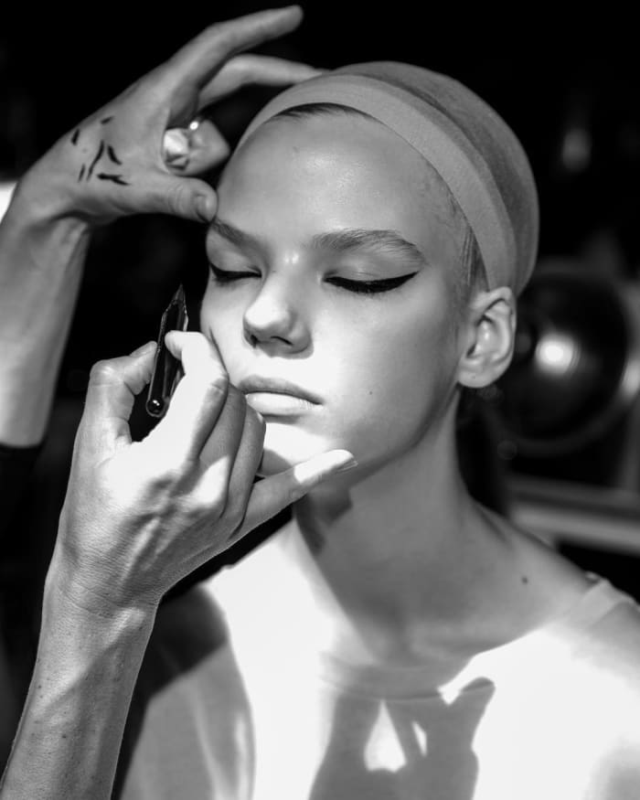 One of the many eyeliner looks. Photo: @marcbeauty/Instagram