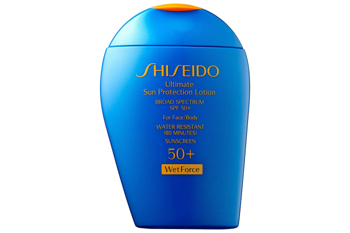 Shiseido Ultimate Sun Protection Lotion WetForce SPF 50+, $36, available at Sephora