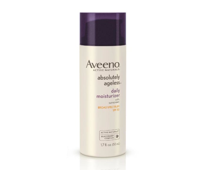 Aveeno Absolutely Ageless Daily Moisturizer SPF 30, $22, available at Ulta Beauty