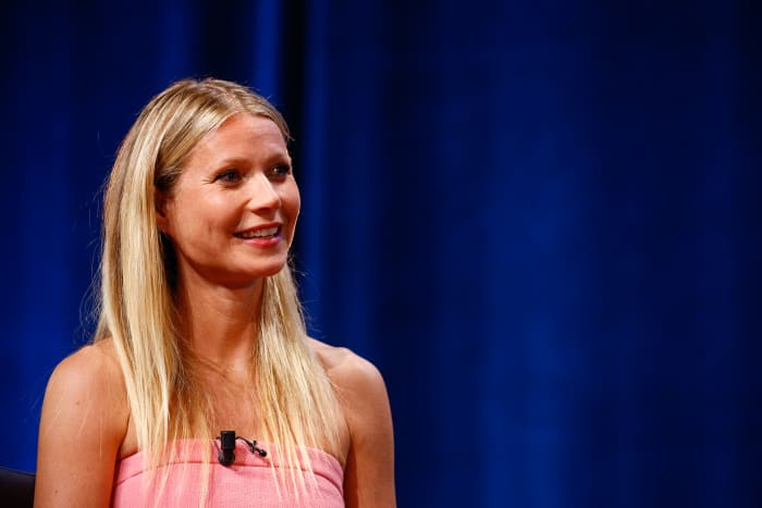 Gwyneth Paltrow during a talk at the Cannes Lions Festival in June 2016 in Cannes, France. Photo: Richard Bord/Getty Images