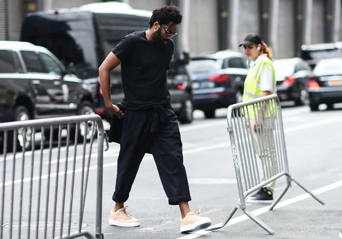Maxwell Osborne at New York Fashion Week: Men's in New York City. Photo: Daniel Zuchnik/Getty Images